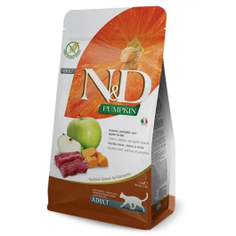 Farmina N&D Cat Pumpkin Venado - Alimento para gatos adultos con venado y calabaza, 1.5 kg Precio: 22.91168. SKU: B16MRP5VXL