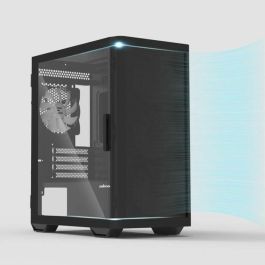 Zalman ZAL8809213766145 Caja PC M4 ARGB, Torre Media, sin Fuente de Alimentación, Formato M-ATX, Negro