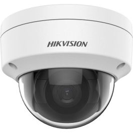 Hikvision Cámara IP minidomo 4M AcuSense 2.8mm antivandálico IR30 WDR H.265+ IK10 IP67 PoE con Audio y Alarma