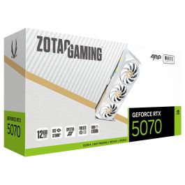 Zotac RTX 5070 12GB GDDR7 Tarjeta Gráfica Blanca