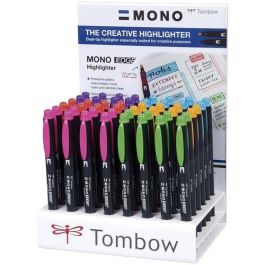 Marcador Fluor Tombow Mono Edge Doble Punta Surtido Expositor De 48 (8X 6 Colores) Precio: 73.94999942. SKU: B1BWZZZXX9