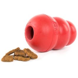 Kong Juguete para Perro Classic Rojo Talla S Ultra Duradero para Masticar y Jugar