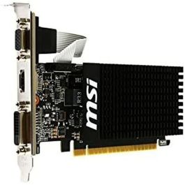 MSI Tarjeta Gráfica Nvidia GeForce GT 710 2GB DDR3 PCI Express 2.0 Interfaz 64-bit con Salidas HDMI, DL-DVI-D y D-Sub