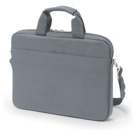 DICOTA Maletín Slim Case Base para portátiles de 11-12.5" (31.8 cm) Gris, Fabricado con Materiales Reciclados