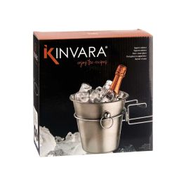 Soporte para cubitera de acero inoxidable 18 cm Kinvara (12 Unidades) Soporte para cubitera de acero inoxidable 18 cm Kinvara (12 Unidades)