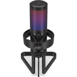 Endorfy AXIS Micrófono Streaming Negro USB-C RGB Conexión 3.5mm Klinke