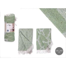 Multiuso Jacquard Verde 125 X 150 Cm Surtidos Giftdecor (12 Unidades)