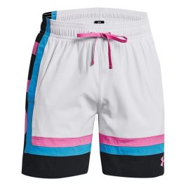 Pantalón Corto Deportivo Under Armour Blanco