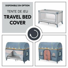 Hauck HAU1731647197993 Cuna de viaje Dream N Play Plus 60 x 120 cm. Desde el nacimiento, plegable, Menta polvorienta