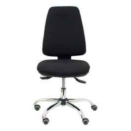 PIQUERAS Y CRESPO Silla Elche S 24 horas bali negro base cromada ruedas parque PIQUERAS Y CRESPO Silla Elche S 24 horas bali negro base cromada ruedas parque
