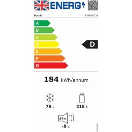 Nevera BOSCH KIN96VFD0 194 Blanco