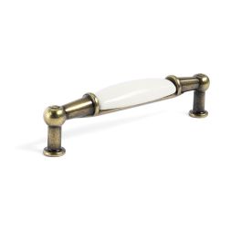 GIUSTI Tirador Y Pomo Porcelana Modelo Bambú Acabado Marfil/Bronce Referencia 96 Precio: 4.49999968. SKU: B1K4XYT7H6