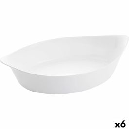 Fuente de Cocina Luminarc Smart Cuisine Ovalado Blanco Vidrio 6 Unidades 38 x 22 cm Precio: 87.78999999. SKU: S2709287
