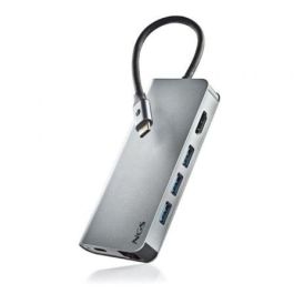 Docking USB Tipo-C NGS WonderDock8/ 3xUSB/ 1xUSB Tipo-C DP/ 1xHDMI/ 1xRJ45/ 1xLector Tarjetas SD Docking USB Tipo-C NGS WonderDock8/ 3xUSB/ 1xUSB Tipo-C DP/ 1xHDMI/ 1xRJ45/ 1xLector Tarjetas SD
