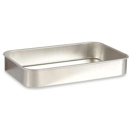 Kinvara Rustidera Aluminio 35x22 cm para Gas, Horno y Lavavajillas (12 Unidades)