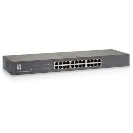 Level One Switch 24 Puertos Gigabit, 10/100/1000 Mbps, Jumbo Frames, QoS, Montaje en Rack 19" Precio: 141.50000029. SKU: B16ESCCBD7