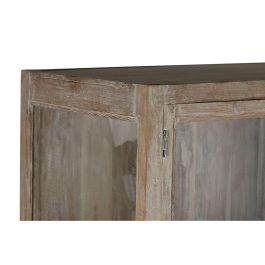 Vitrina Home ESPRIT Natural madera de teca 76 x 48 x 198 cm