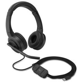 Kensington Auricular H1000 Biaural con Micrófono, Conexión USB-C, Cable de 180 cm