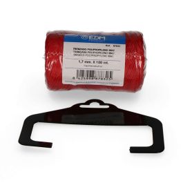 Edm Cuerda Trenzada Polipropileno 8842 Rojo, Calibre 1,7 mm x 100 m Precio: 4.49999968. SKU: S7903557