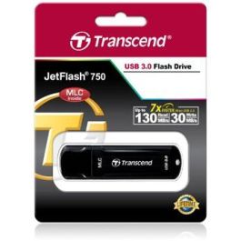 Transcend JetFlash 750 STICK USB 3.1 16GB negro (MLC)