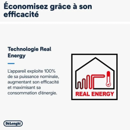 Delonghi TRRS0920 Radiador de Baño de Aceite 2000W con Comfortemp y Convección Real (+35%)