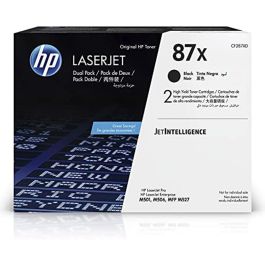 HP Toner CF287XD Negro 2er Pack Alta Capacidad 36000 Páginas Original LaserJet Cartuchos de Tóner Dual Pack Precio: 665.5. SKU: B14TA8RCY3