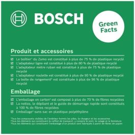 Bosch BOS4053423245332 Juego de Telémetro Láser Zamo