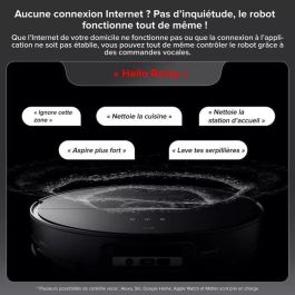 Roborock AAASB75055 Robot Aspirador SAROS 10 con Base de Agua Autónoma, 22000 Pa, LDS Retráctil