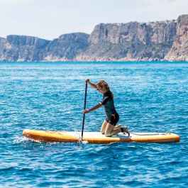 Tabla de Paddle Surf Hinchable 2 en 1 con Asiento y Accesorios Siros InnovaGoods 10'5" 320 cm Tabla de Paddle Surf Hinchable 2 en 1 con Asiento y Accesorios Siros InnovaGoods 10'5" 320 cm