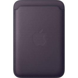 Apple MGH84ZMA Cartera de tejido fino con MagSafe para iPhone, Morado medianoche