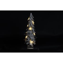 DKD Home Decor Árbol Navidad Alpina Natural Gris 22 x 51 x 22 cm