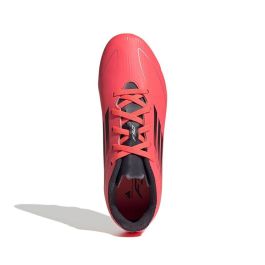 Botas de Fútbol para Niños Adidas F50 Club FxG Rosa Rojo Carmesí