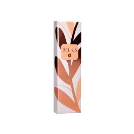 Belius Bolígrafo Rose Aluminio Naranja/Oro Rosa Tinta Azul Caja de Diseño
