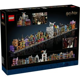 LEGO Harry Potter 76444 Tiendas Mágicas del Callejón Diagon, Juego de Construcción 2750 Piezas