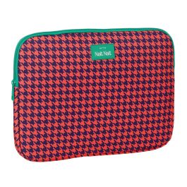 Funda para Portátil Nait Nait Pata de gallo coral Coral 34 x 25 x 2 cm Precio: 9.5000004. SKU: B1CF3KPNHG