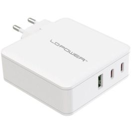 LC-Power LC-GAN-100 Cargador GaN de 100W con 2x USB-C y 1x USB-A Blanco para Carga Rápida Precio: 49.69000036. SKU: B1CBWZDLZE
