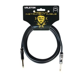 VALETON Cable de Instrumento Premium 3M Calibre 24AWG para Guitarra y Bajos, Transmisión de Señal sin Pérdidas, Cable de Cobre Libre de Oxígeno Precio: 11.49999972. SKU: B1E7ZPRJMC