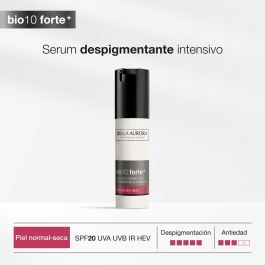 Bella Aurora BIO10 FORTE+ Serum Despigmentante 30ml Piel Normal o Seca, Tratamiento Facial Antimanchas con Hidratación Profunda