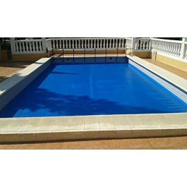 Ubbink 7514091 Cobertor de Burbujas para Piscina de Madera OCEA 400x610 cm - Conserva Grados y Evita Evaporación