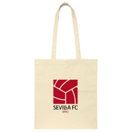 Bolso Sevilla Fútbol Club Beige Algodón Precio: 8.49999953. SKU: B19VL27WDQ