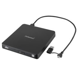 Intenso EOD 400D - Grabadora Externa de CD/DVD USB 3.2 para PC y Laptop