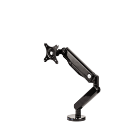 Fellowes BRAZO PARA MONITOR 8043301 Soporte de Escritorio hasta 30" 9kg, 2 Puertos USB 3.2, Negro