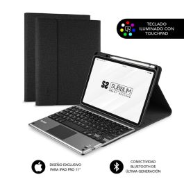 Funda con Teclado Subblim Keytab Pro Bluetooth Touchpad para Tablets Apple iPad Pro de 11" 2020/ Negra Precio: 31.58999998. SKU: S5622136