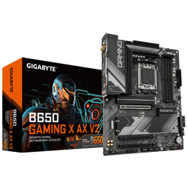 GIGABYTE B650 GAMING X AX V2 placa base AMD B650 Zócalo AM5 ATX Precio: 191.78999972. SKU: B1AMZR899W