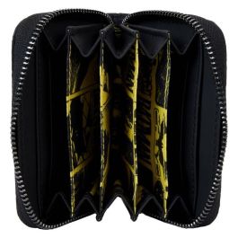 Loungefly Cartera Batman 85th Anniversary DC Comics Piel Vegana con Cremallera - Billetera Coleccionable