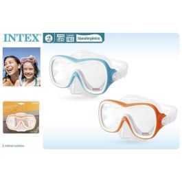 Intex Gafas de Buceo Wave Rider Silicona PVC para +8 Años Modelos Surtidos