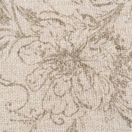 Cojín Flores Beige Oscuro 60 X 40 cm