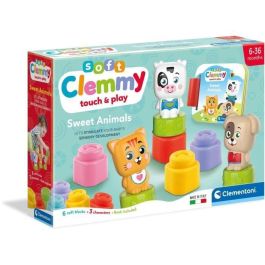 Clementoni - Cubos y animales Soft Clemmy - 6 Cubos + 3 caracteres + Libro Precio: 26.59000047. SKU: B18NCTM8MN