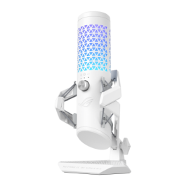 ASUS ROG Micrófono de Mesa Carnyx Blanco, USB, 90YH03Z0-BAUA10