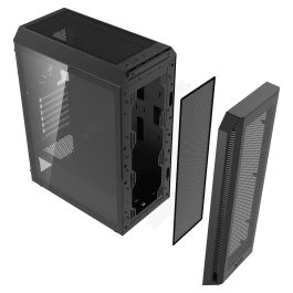 XPG Valor Air Plus ATX Midi Tower Negro Cristal Templado 4x120mm ARGB